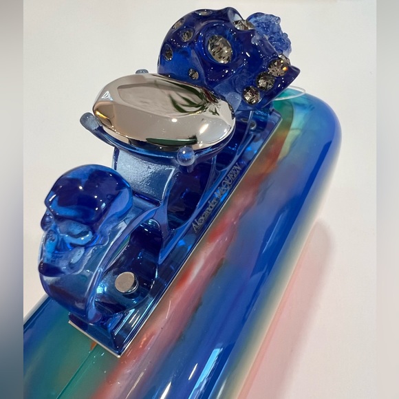 Alexander McQueen Multicolor Knuckle Clutch Bag - Picture 8 of 12